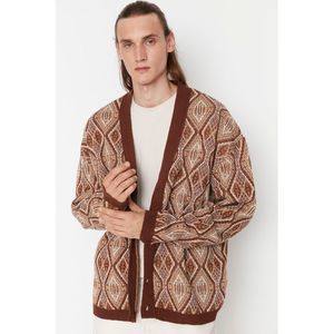 NWT Trendyol Men Oversize V Neck Knitwear Cardigan